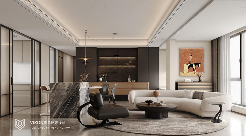 普陀金茂府丨墨白絮语·时光慢调